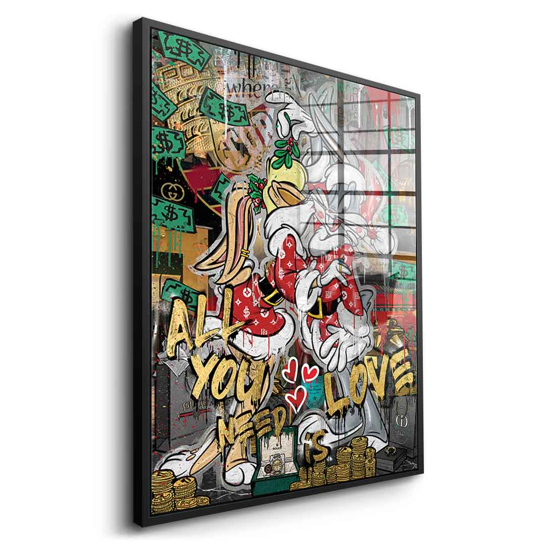 Lovely Bunny - Gold Leaf