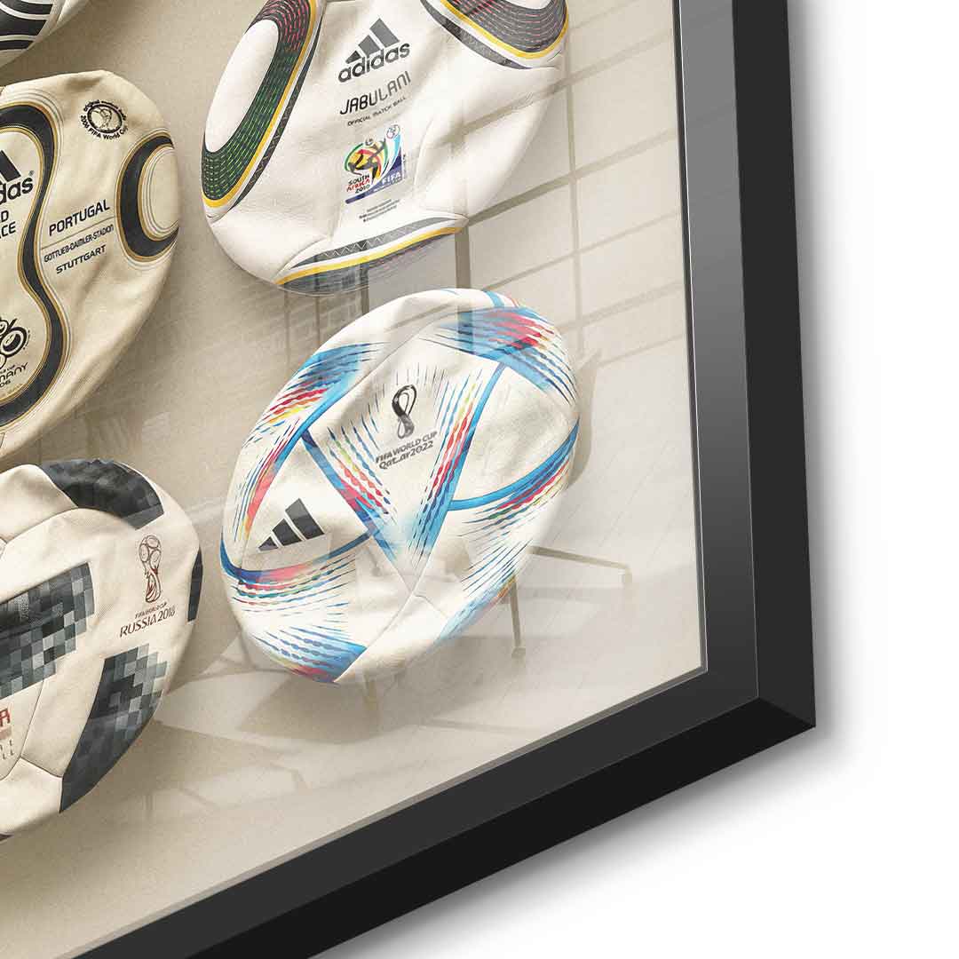 Flat World Cup Ball collection - Acrylic glass