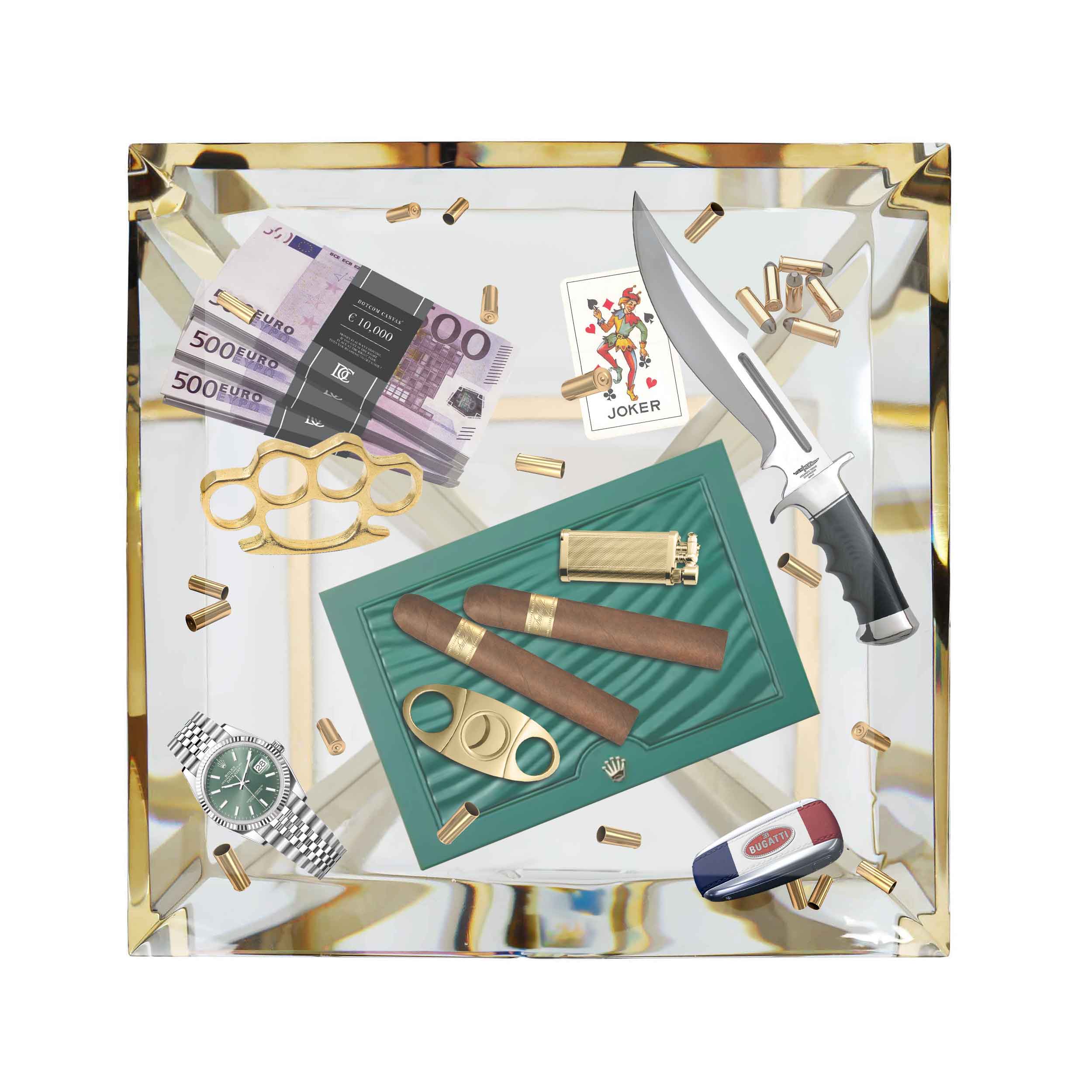 No Money No Funny - Epoxid Tisch