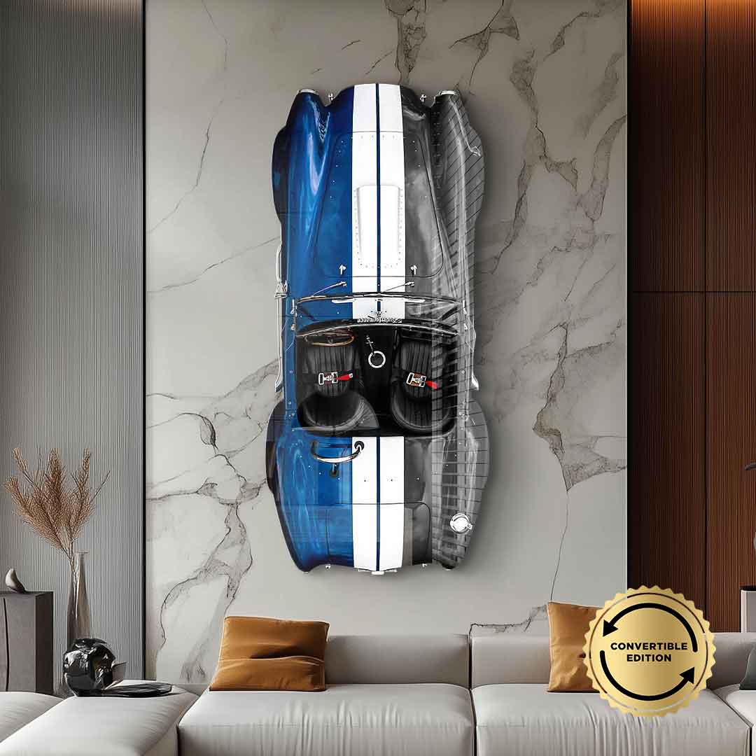 Wandskulptur Shelby Cobra 427 - Acrylglas
