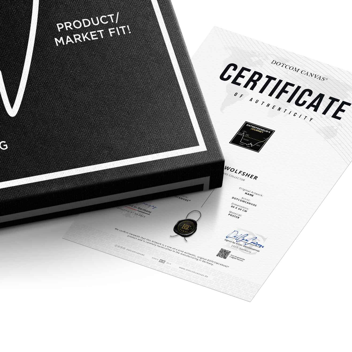 ENTREPRENEUR JOURNEY | Square Edition in Black