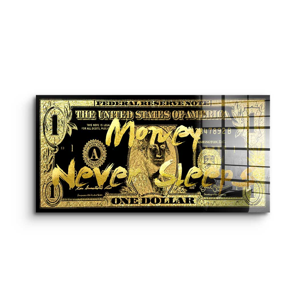 MONEY NEVER SLEEPS - BLATTGOLD