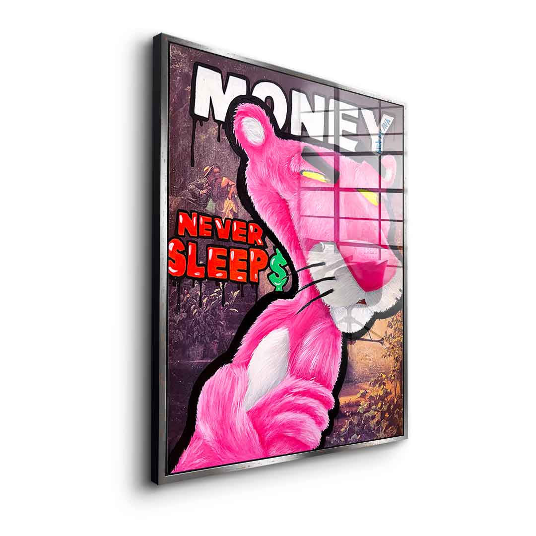 Money Panther - Acrylglas