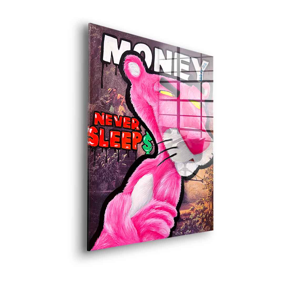 Money Panther - Acrylglas