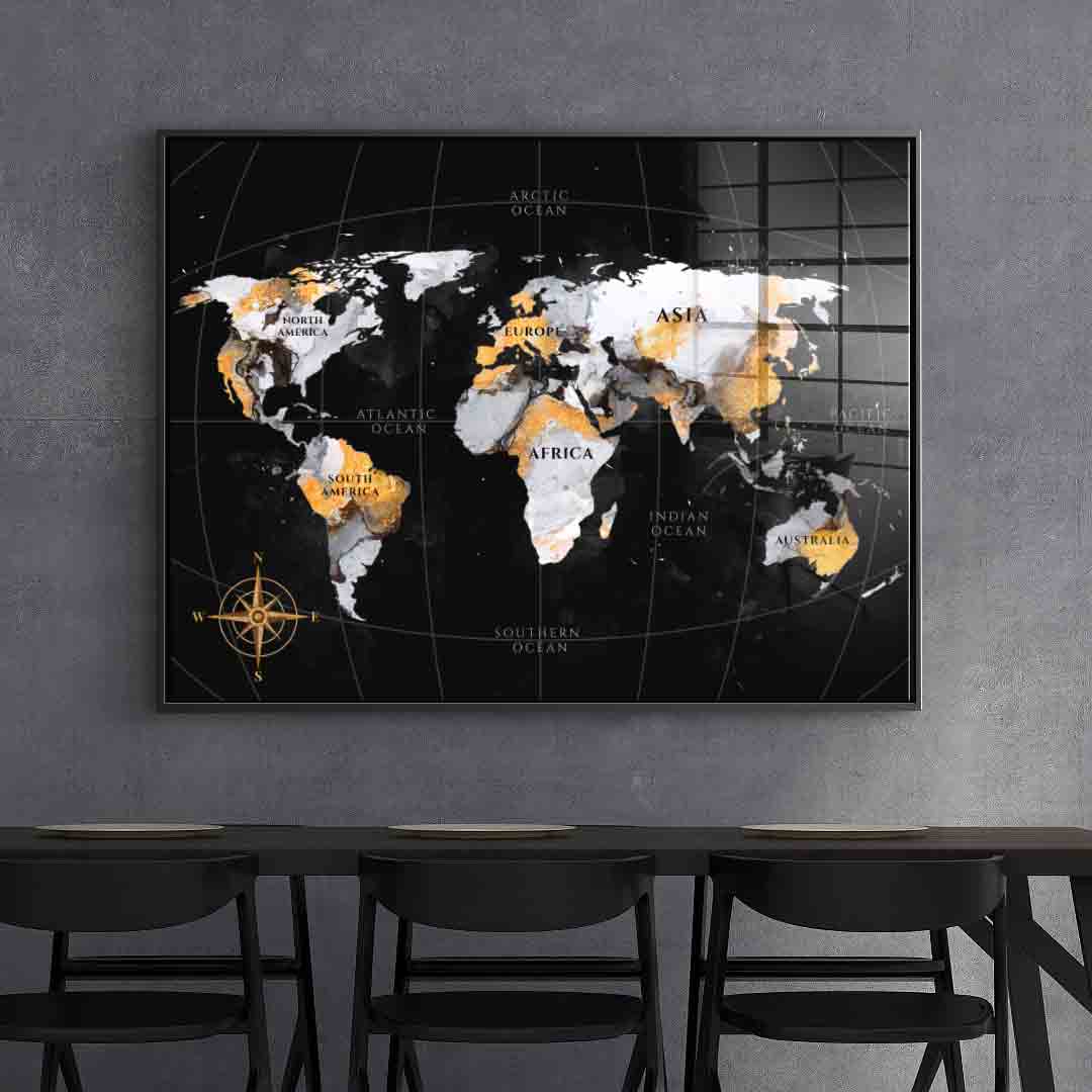 Abstract Country Collection - Acrylic glass