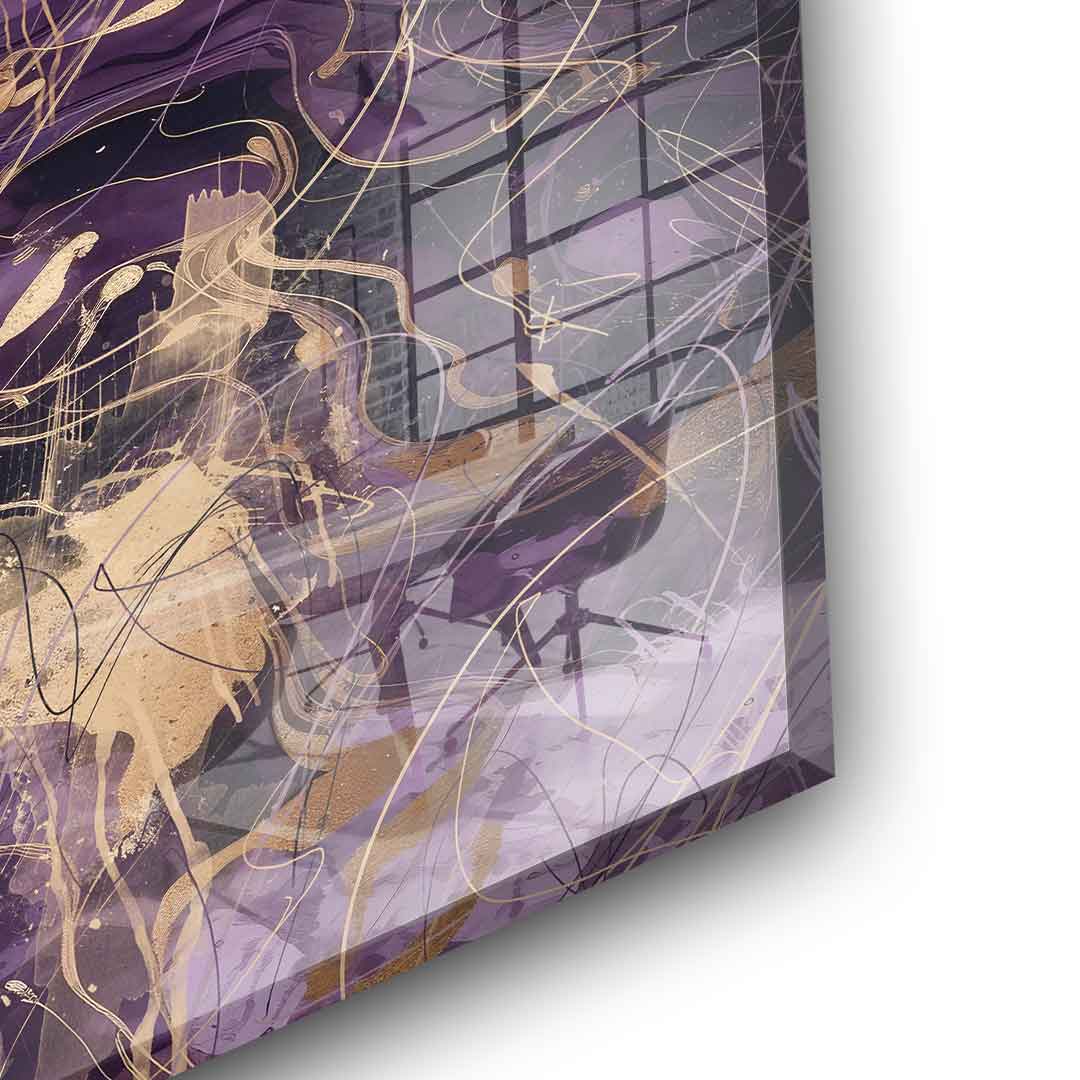 Purple Storm - Acrylglas