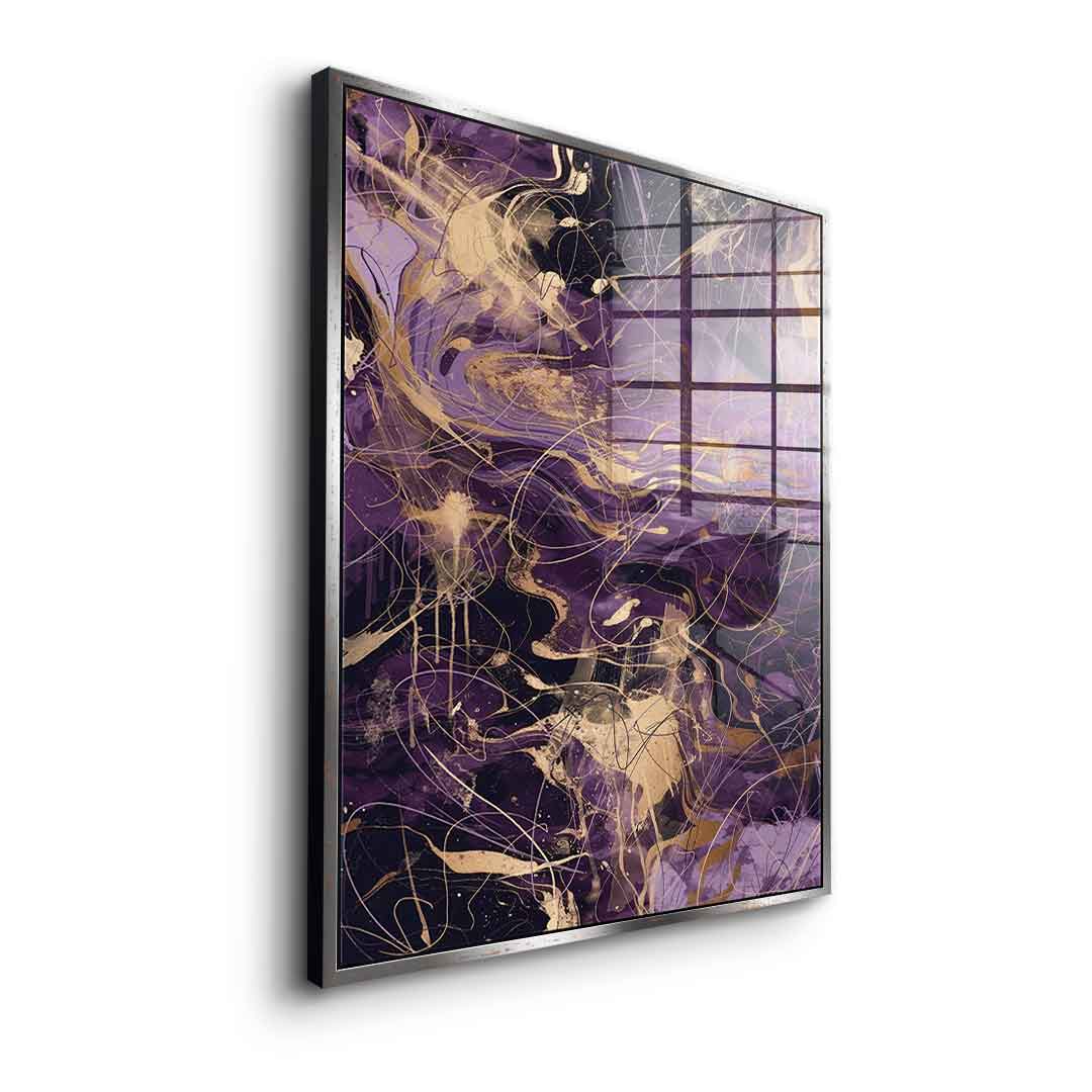 Purple Storm - Acrylglas