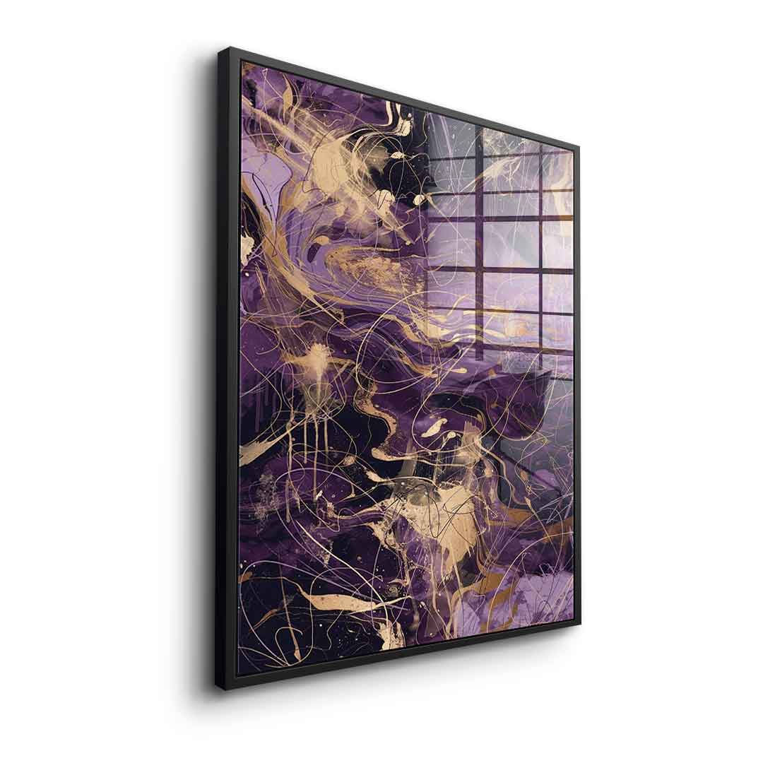Purple Storm - Acrylglas