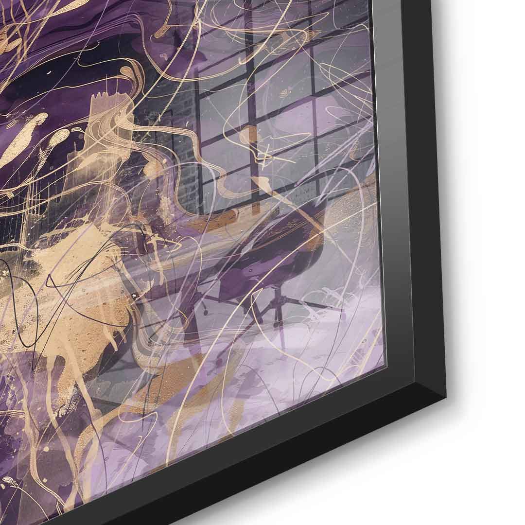 Purple Storm - Acrylglas
