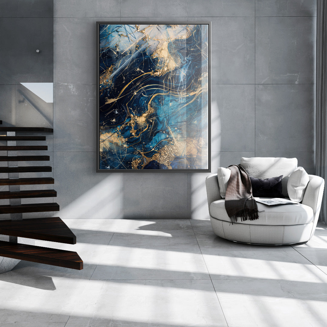 Blue Thunder - Acrylic glass