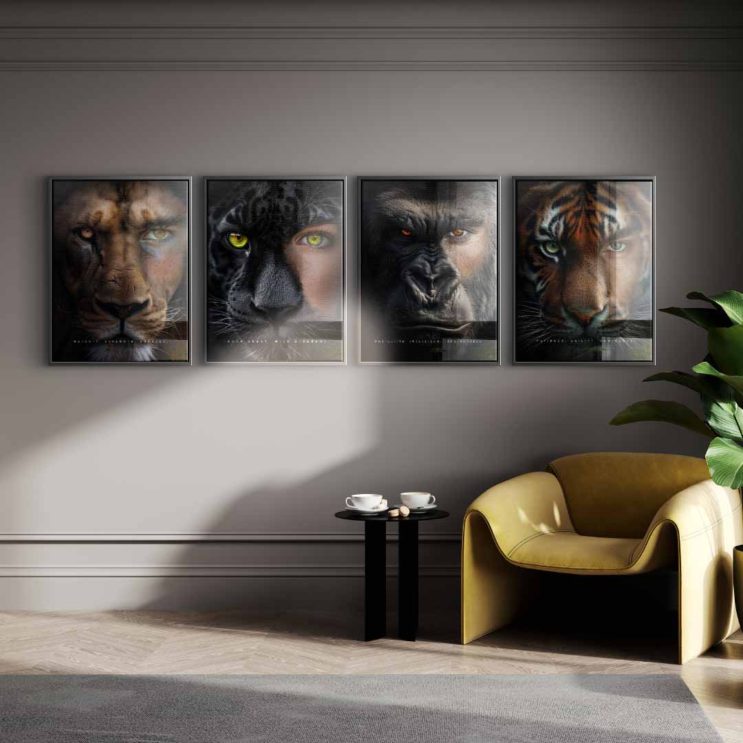 Animal Fusion - Acrylglas 4x