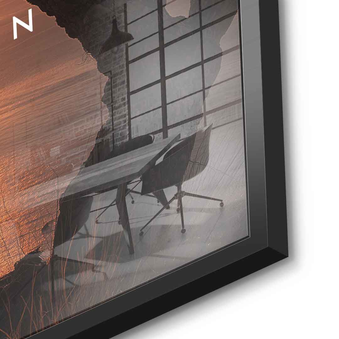 Balance Begins Within - Acrylglas