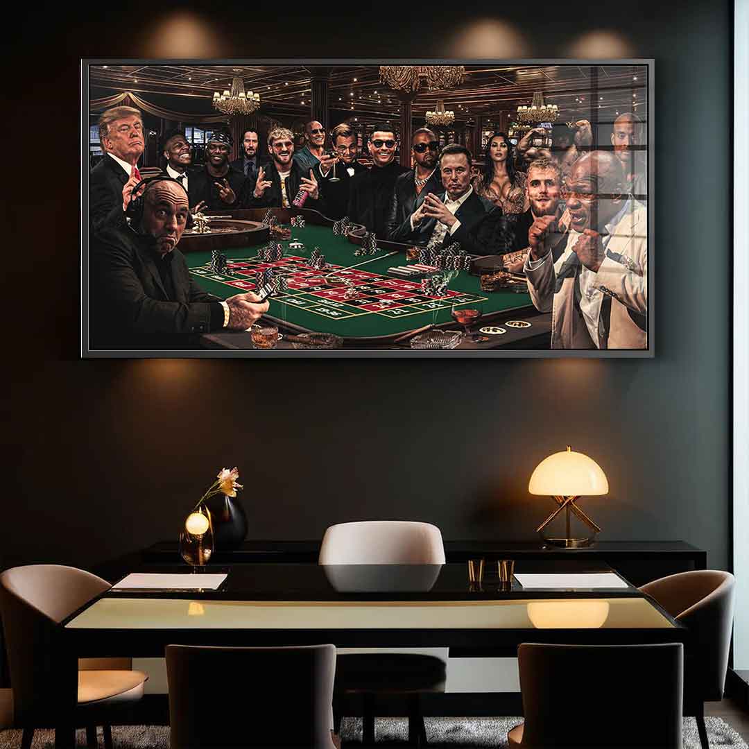 Casino Night - Acrylic glass
