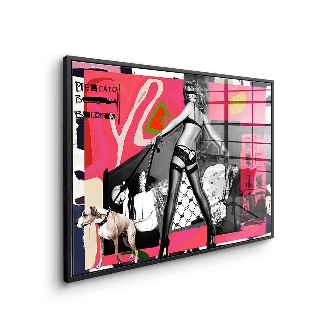 Catch me if you Kate - Acrylglas