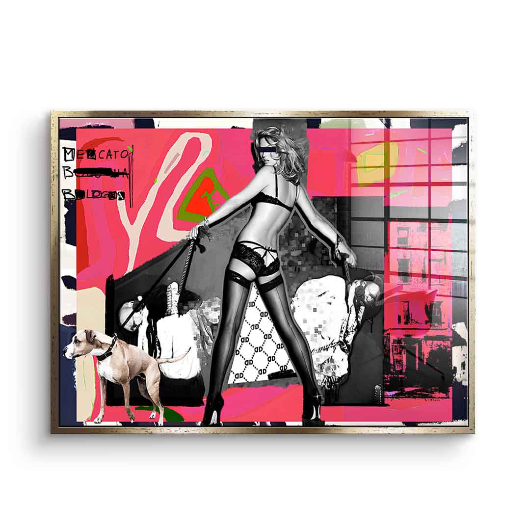 Catch me if you Kate - Acrylglas