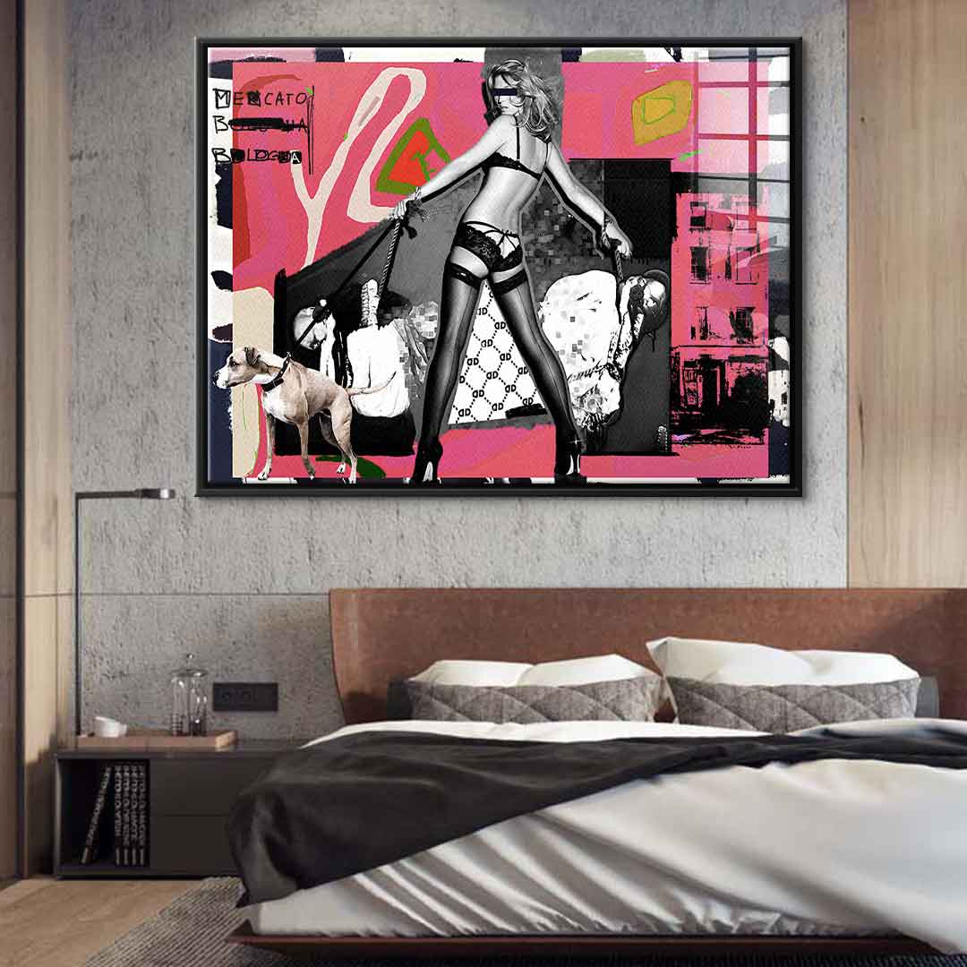 Catch me if you Kate - Acrylglas