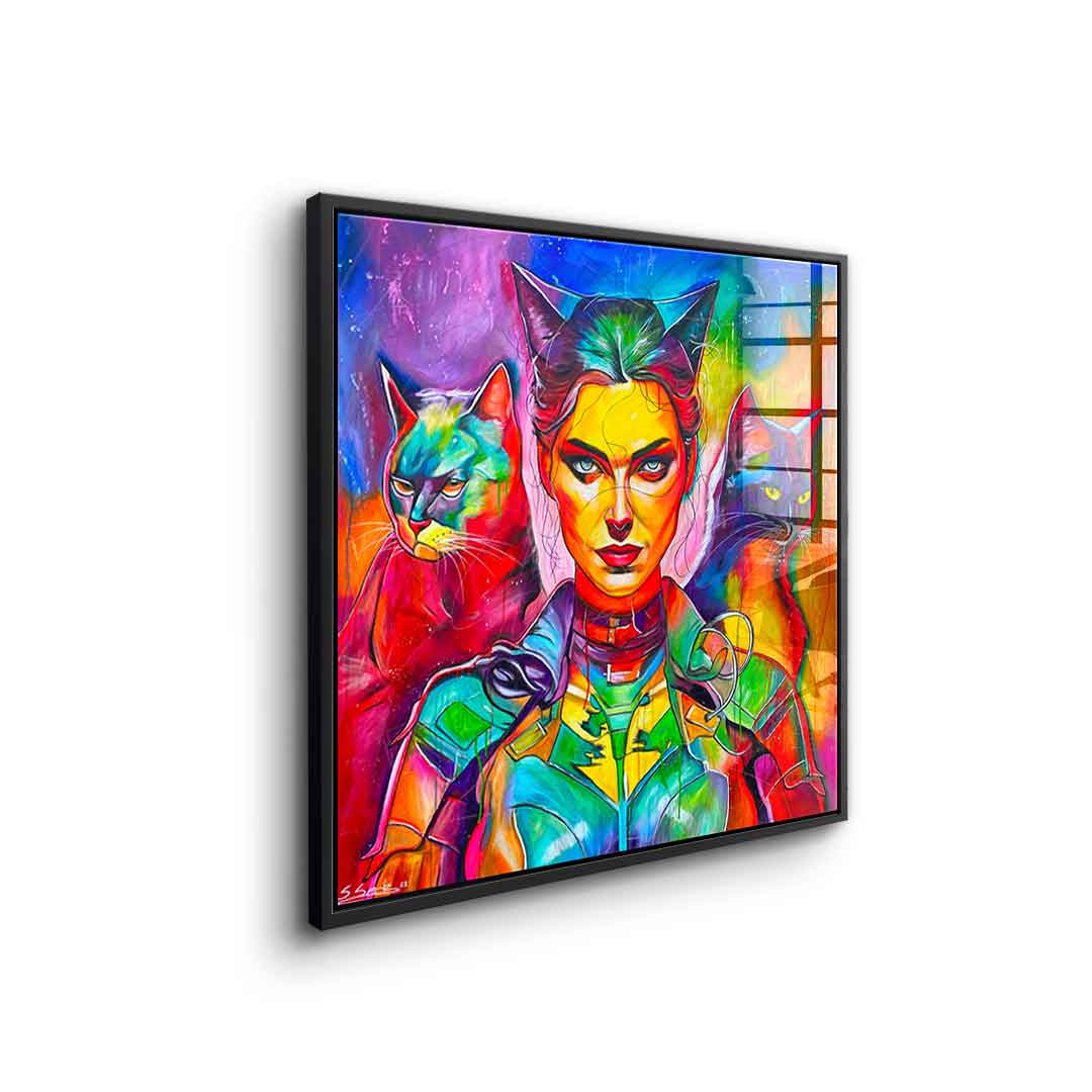 Catwoman Reloaded - Acrylglas