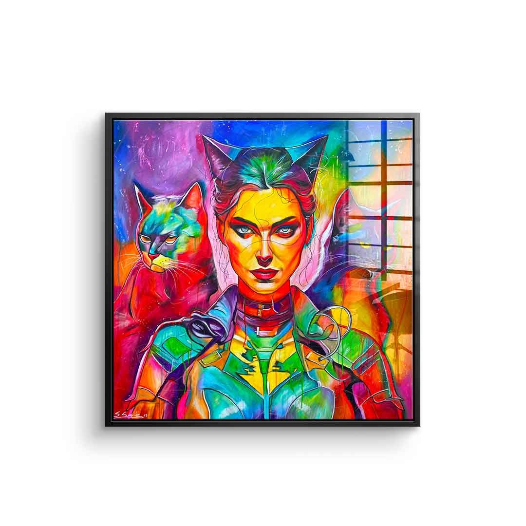 Catwoman Reloaded - Acrylglas