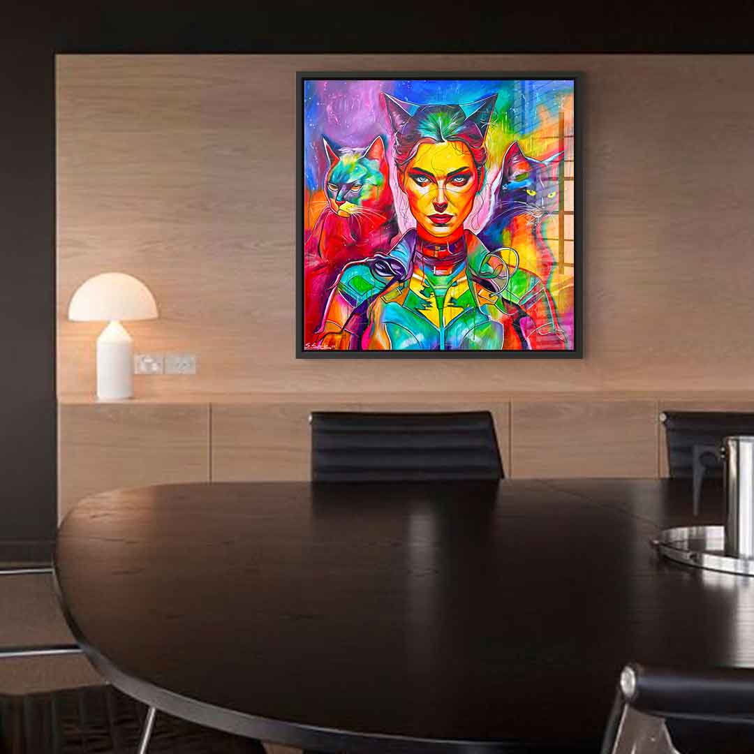 Catwoman Reloaded - Acrylglas