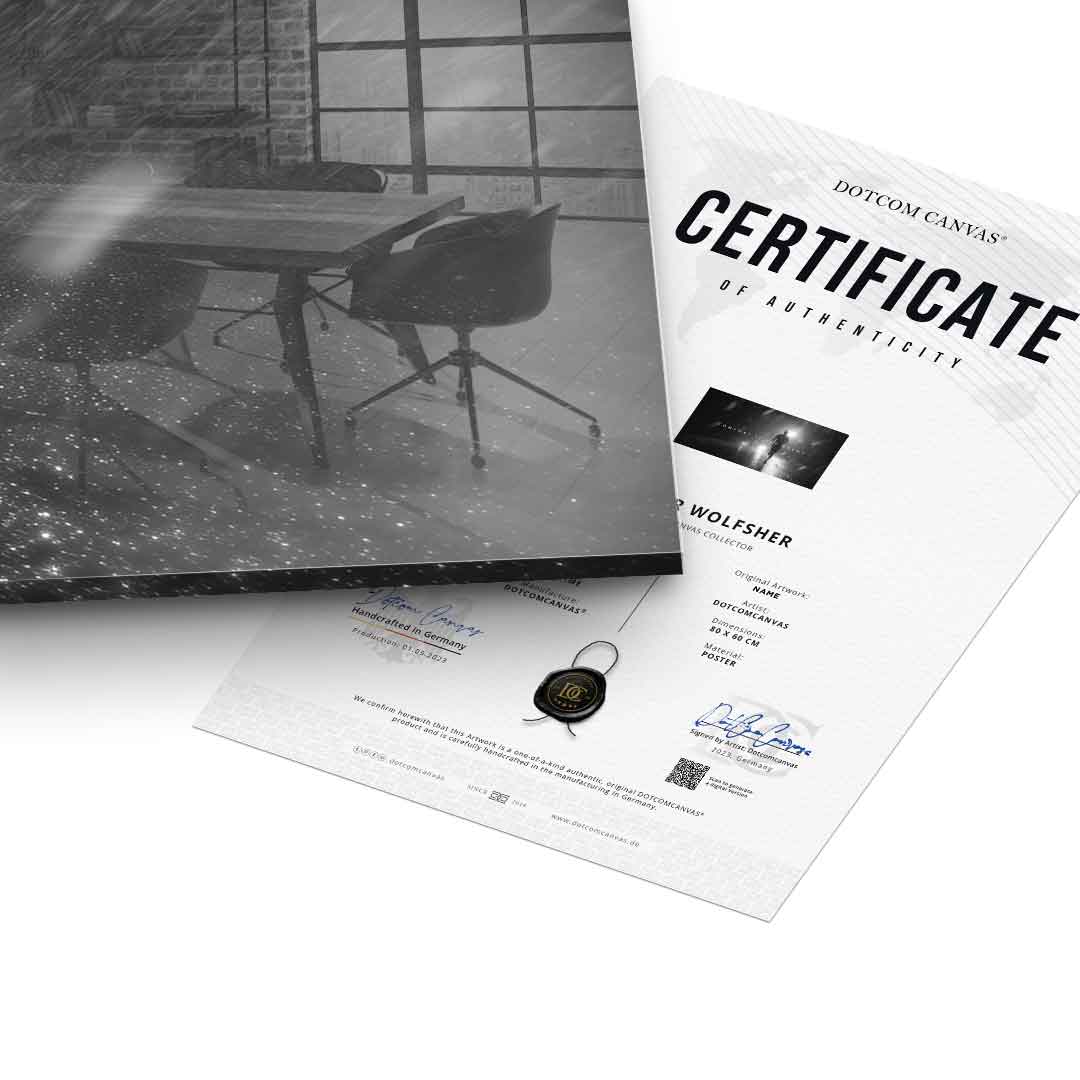 Comfort is the Enemy - Acrylglas