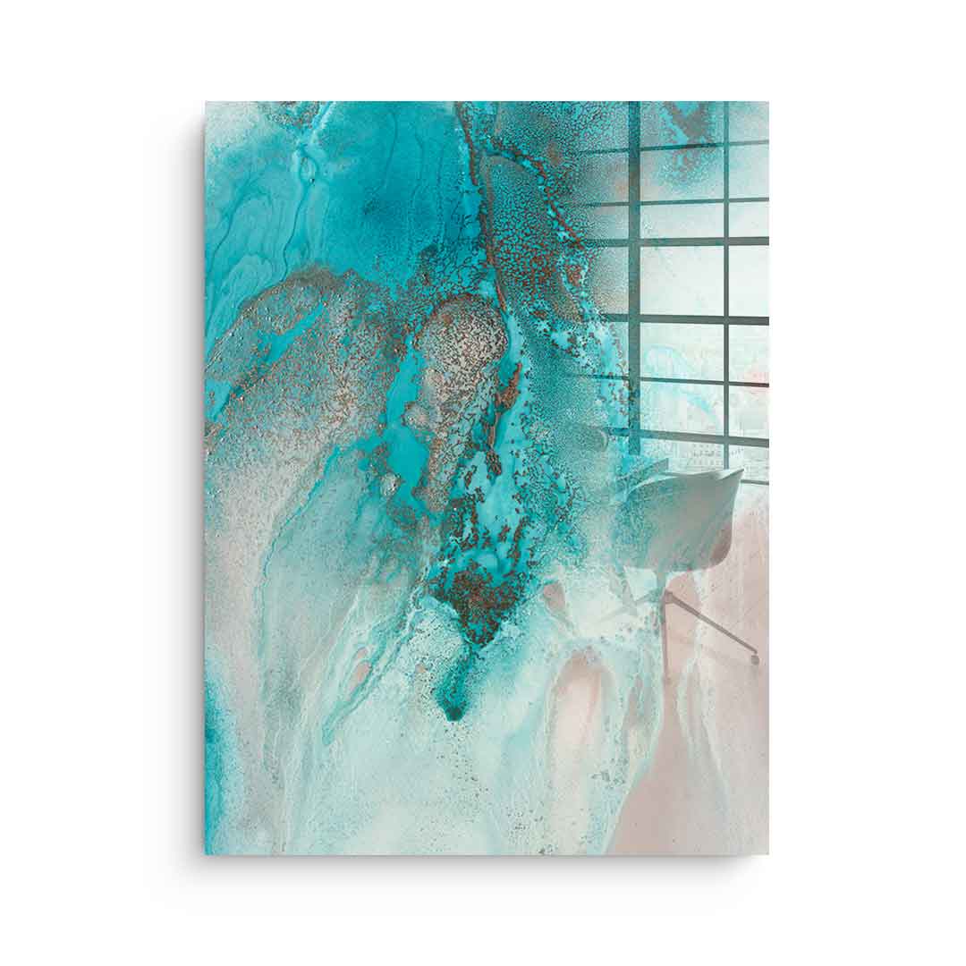 Coral Sea Flow 2 - Acrylic glass