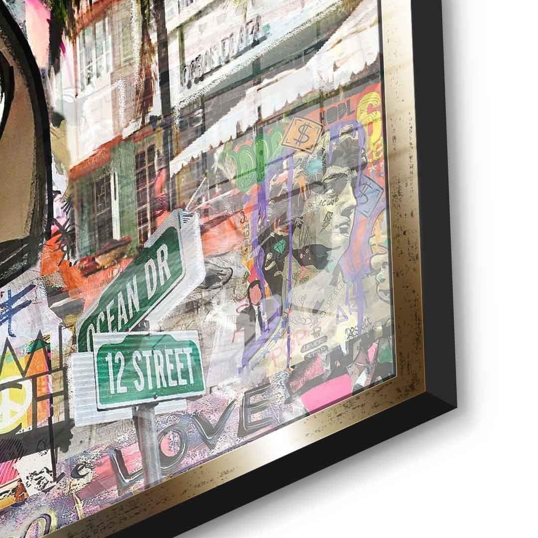 Dagobert Miami - Acrylic glass