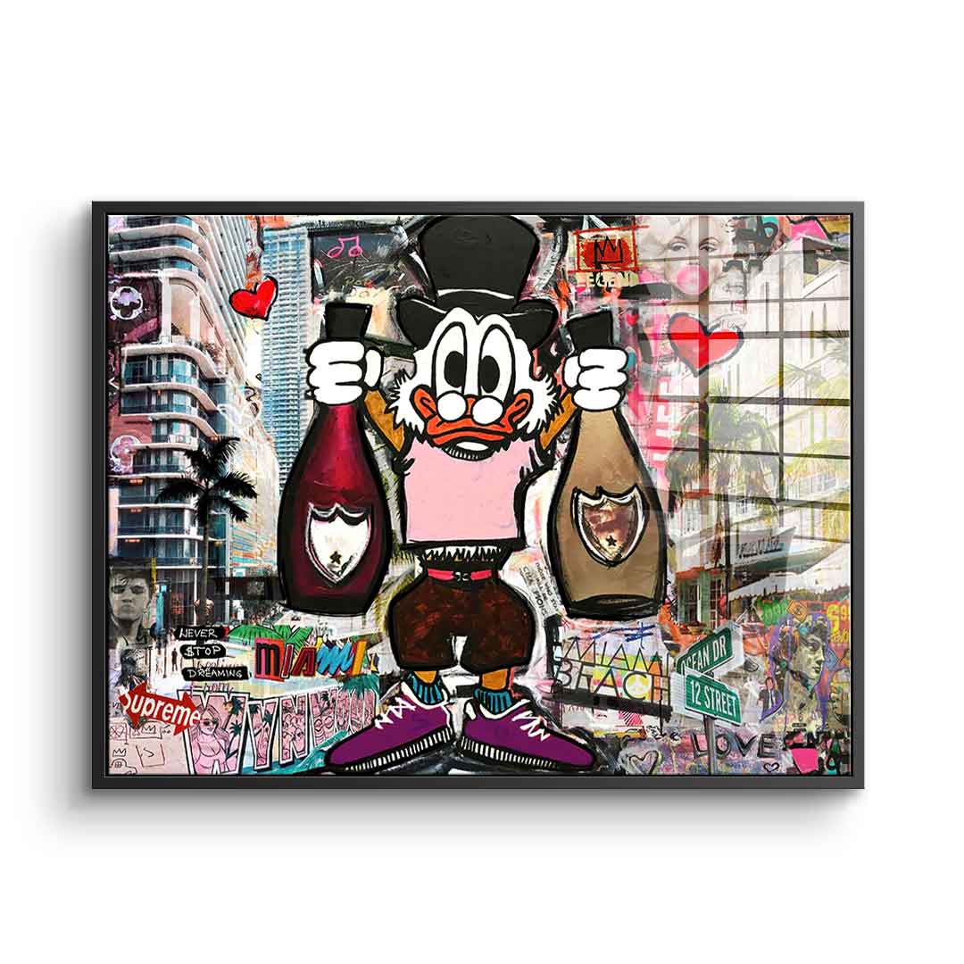 Dagobert Miami - Acrylic glass