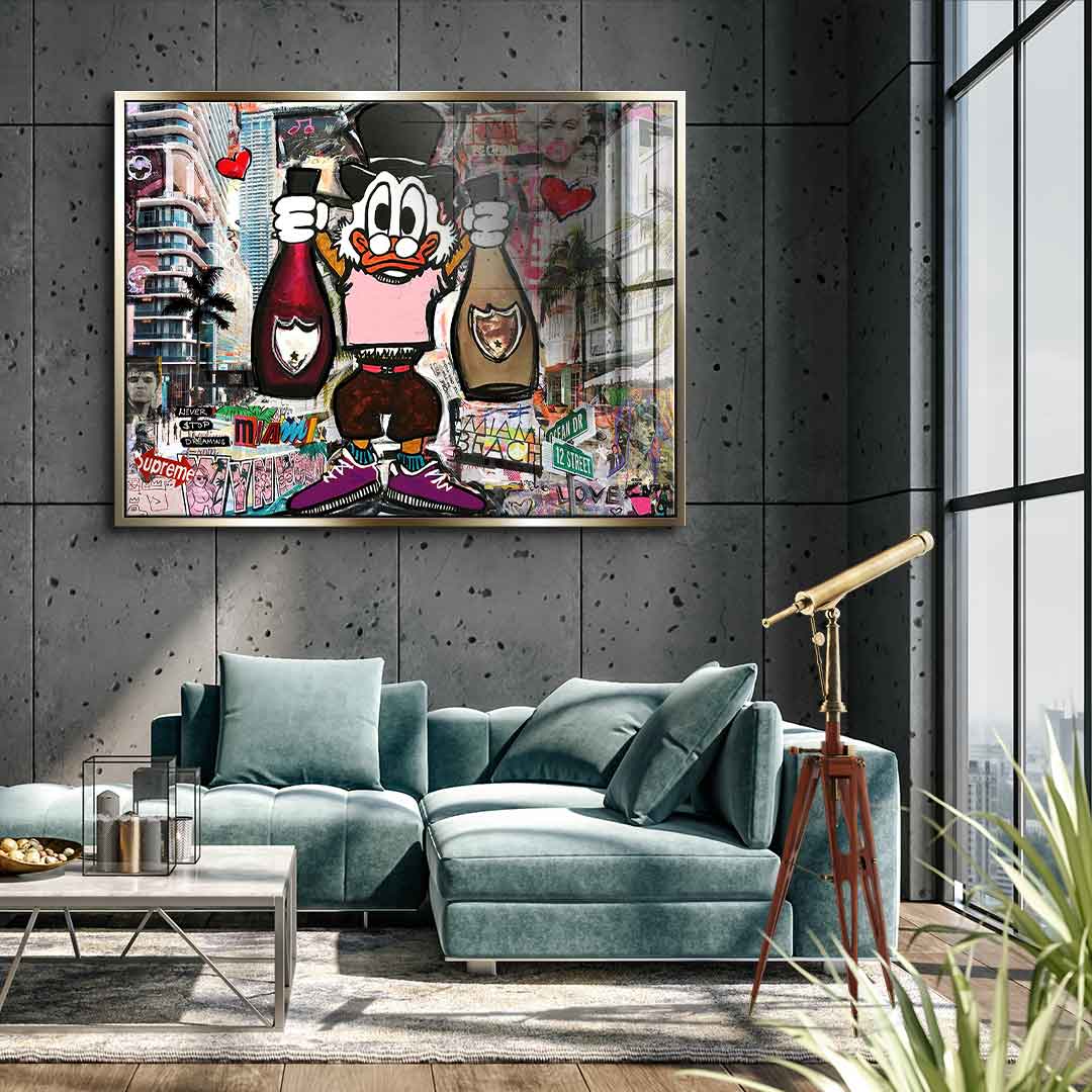 Dagobert Miami - Acrylic glass