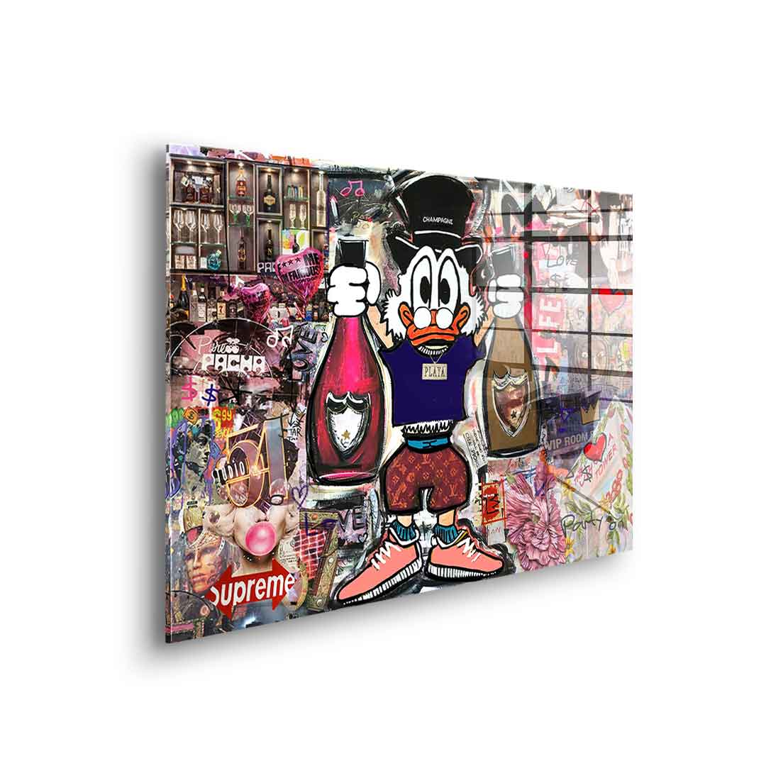 Dagobert Party - Acrylglas