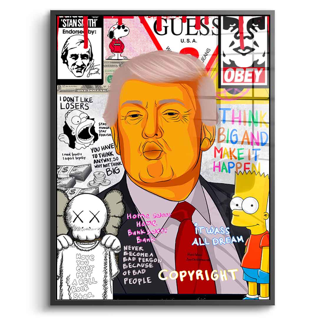 Donald Trump - Acrylglas