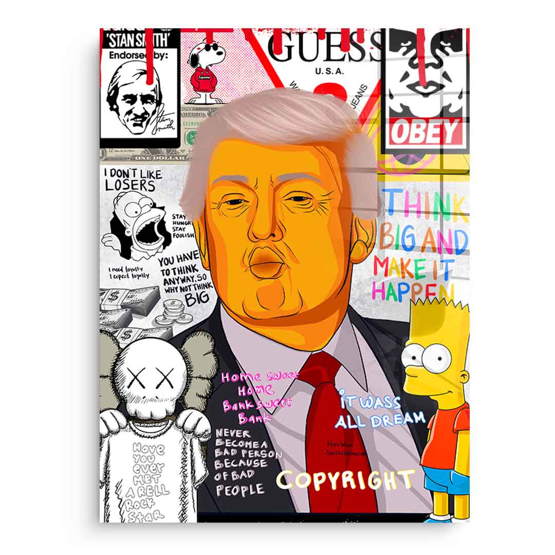 Donald Trump - Acrylglas