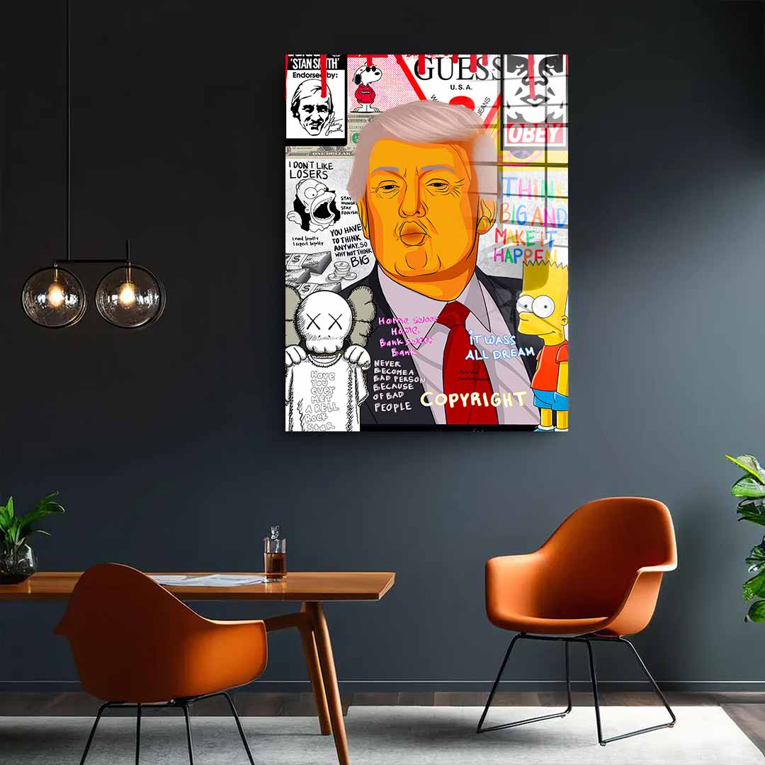 Donald Trump - Acrylglas