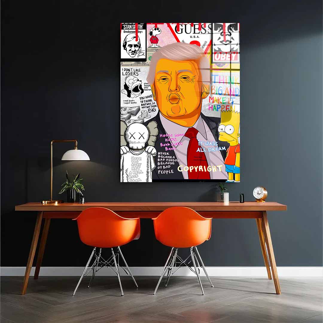 Donald Trump - Acrylglas