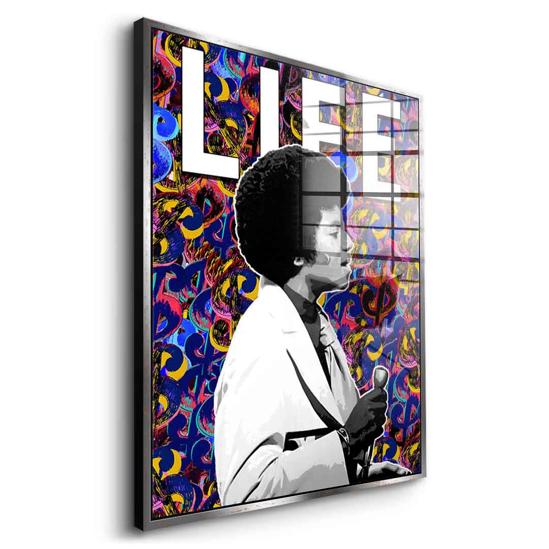 Fond avec dollars - Acrylglas