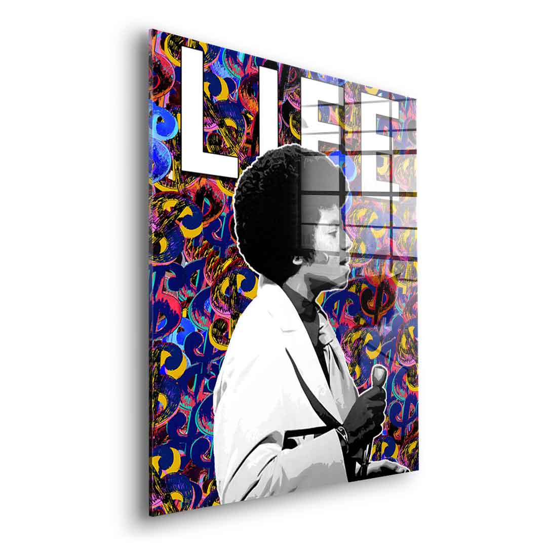 Fond avec dollars - Acrylglas