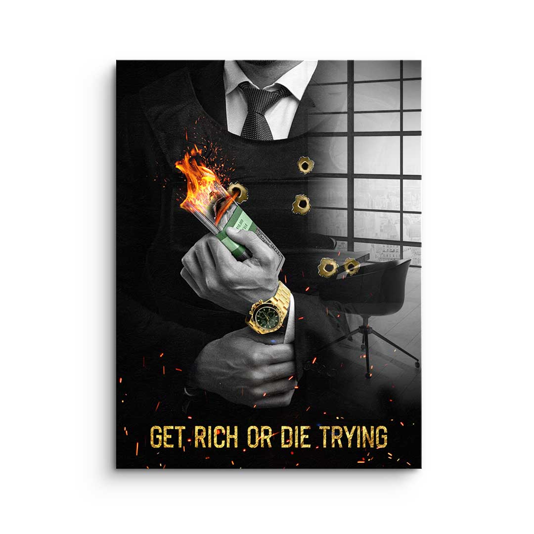 Black Gold Party - Acrylic Glass 3x