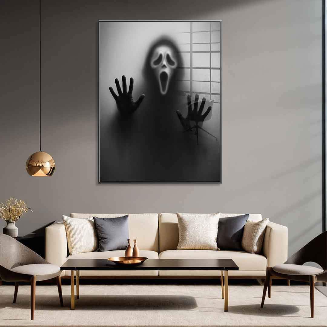 Ghostface's Silhouette - Acrylglas