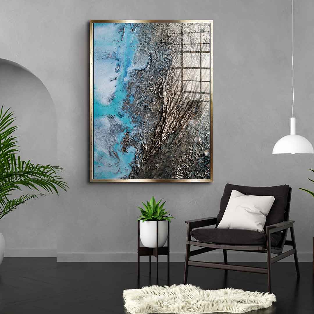 Golden Passion - Acrylic glass