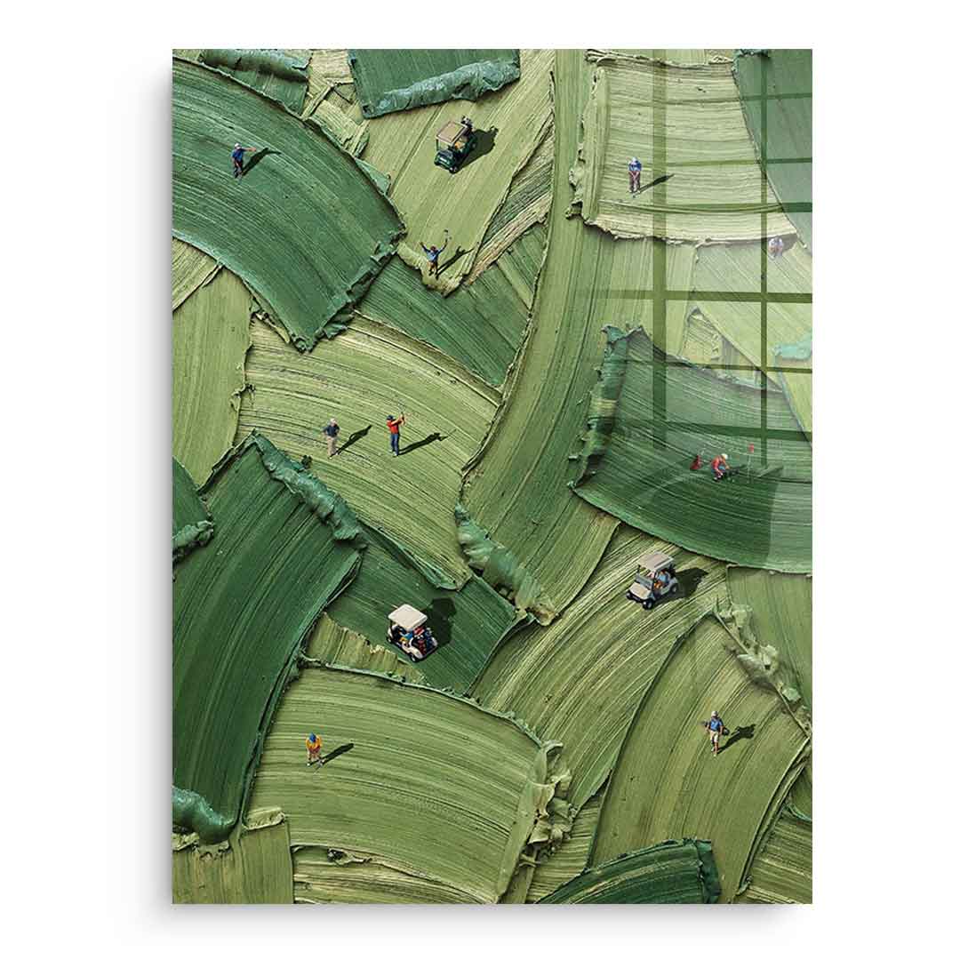 Golf in Action - Acrylglas
