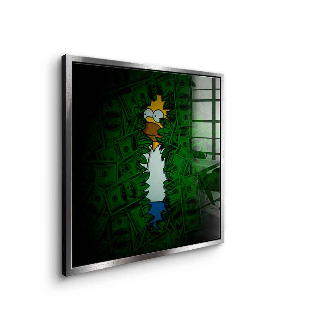 Bunch of money - Acrylglas