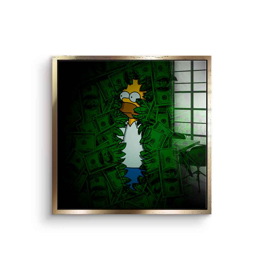 Bunch of money - Acrylglas