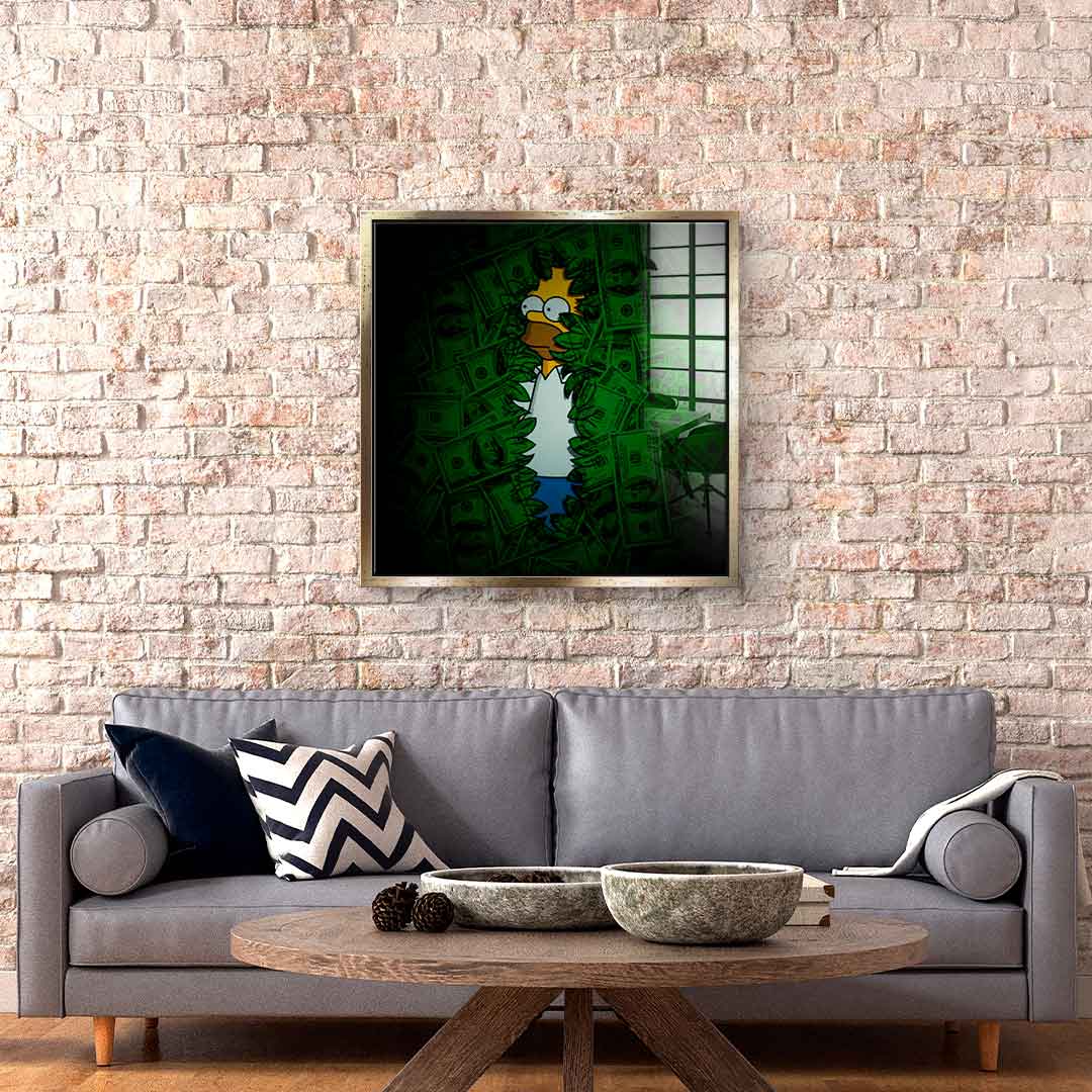 Bunch of money - Acrylglas