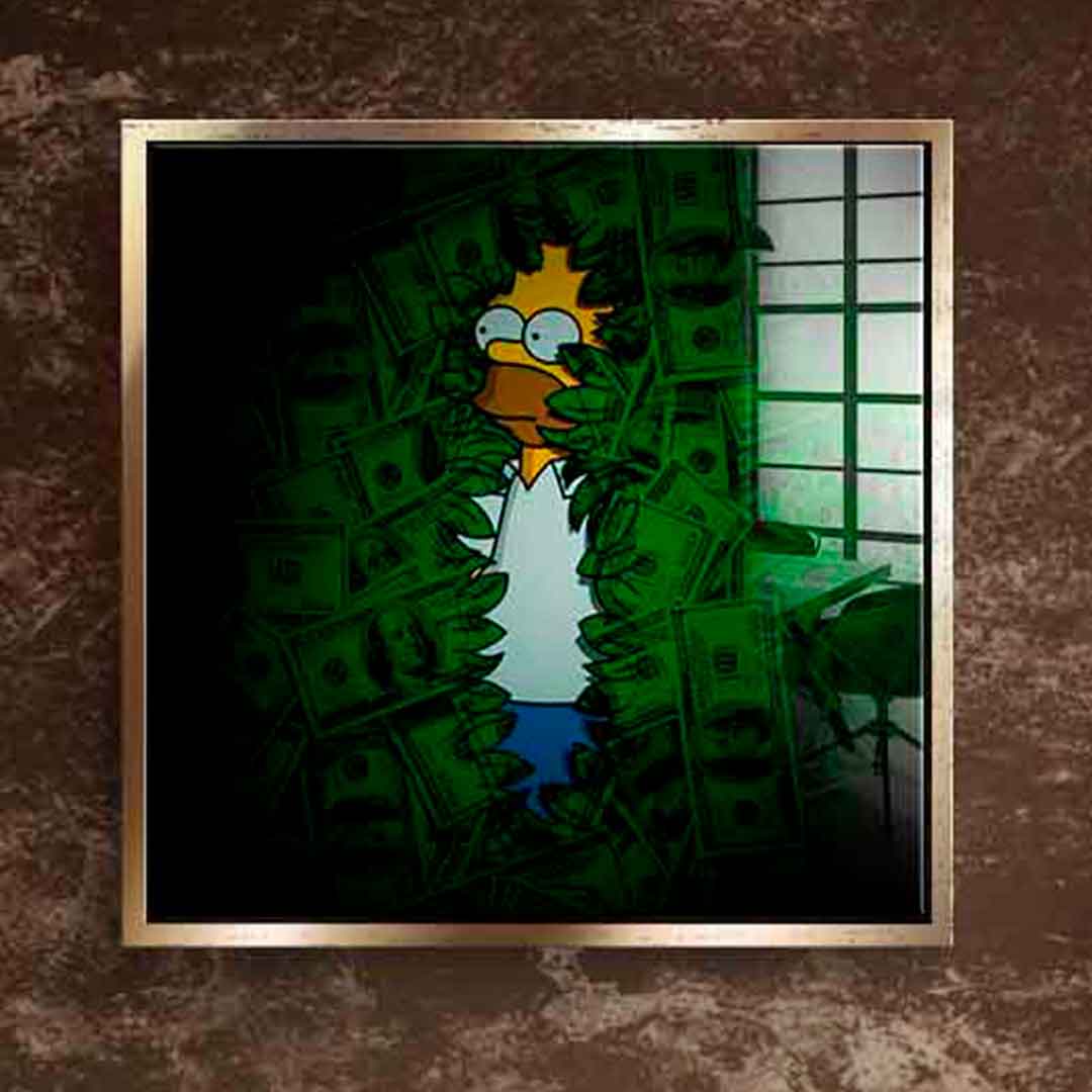 Bunch of money - Acrylglas