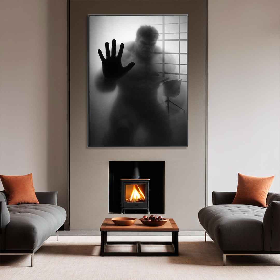 Hulk's Silhouette - Acrylic Glass