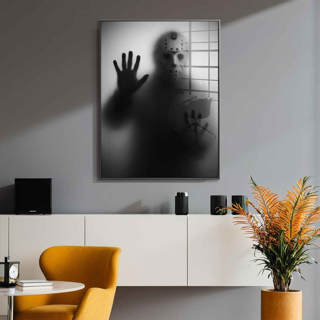 Jason Voorhees's Silhouette - Acrylic Glass