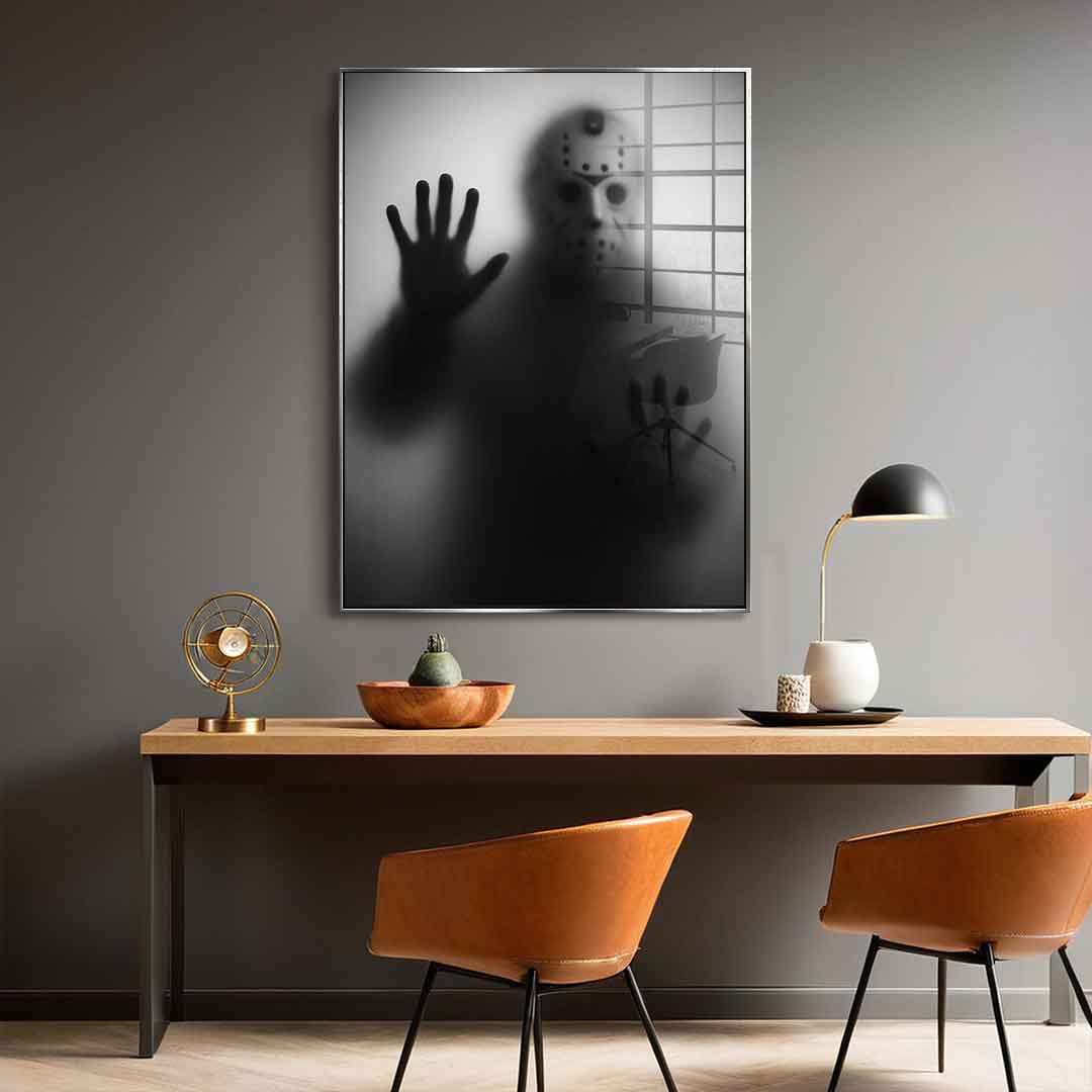 Jason Voorhees's Silhouette - Acrylic Glass