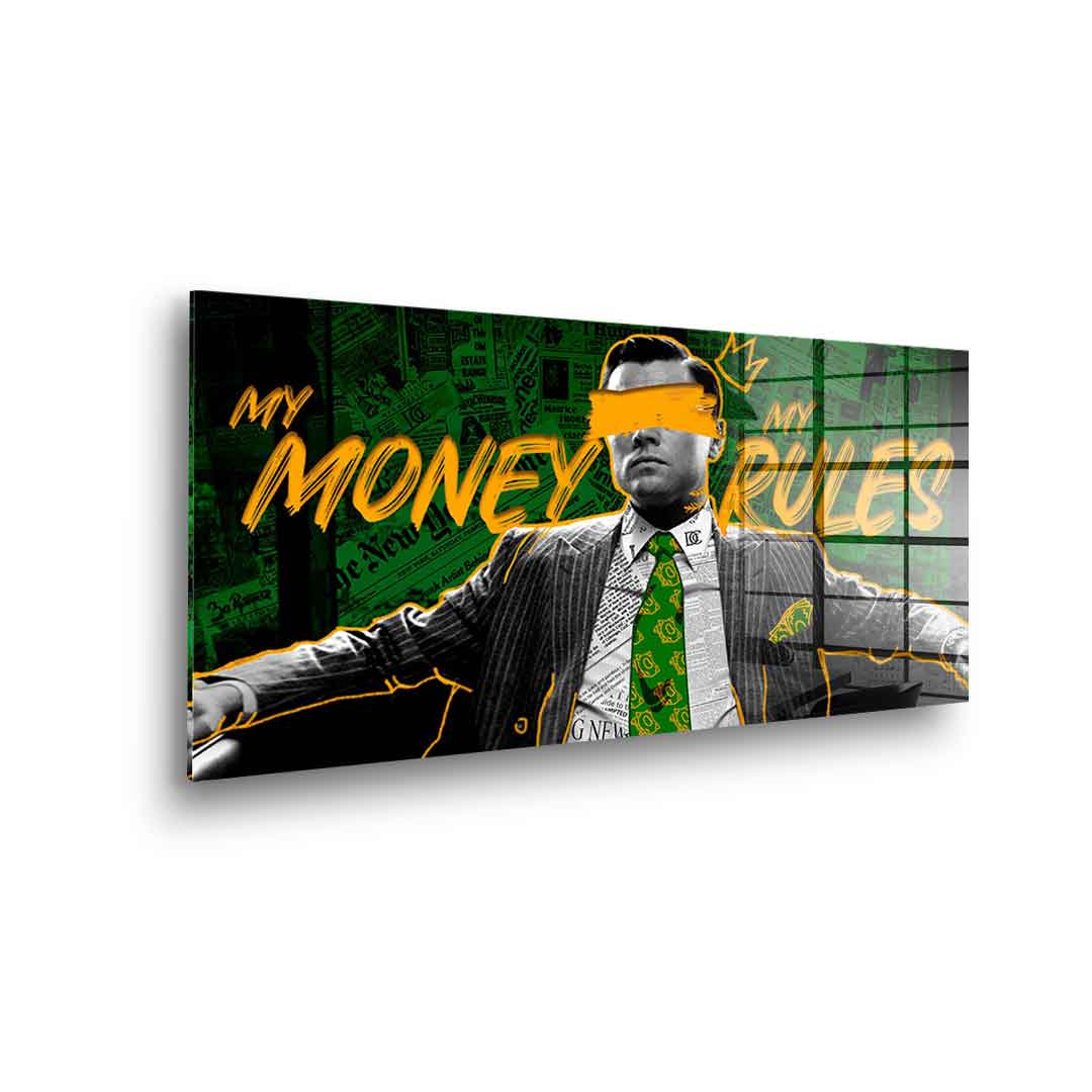 My Money My Rules - Acrylglas