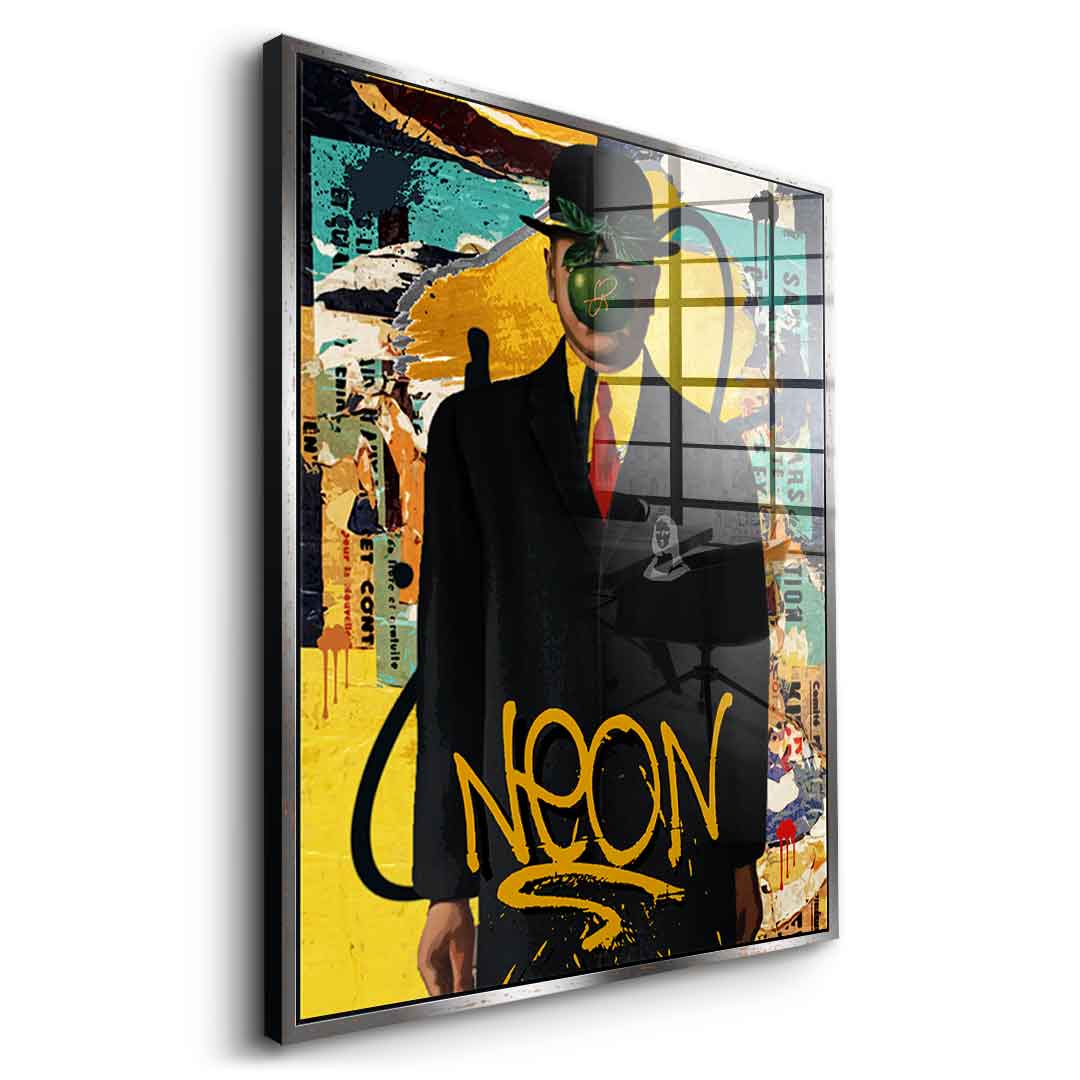 KINETIC 4 - STREETY MAGRITTE - Acrylglas