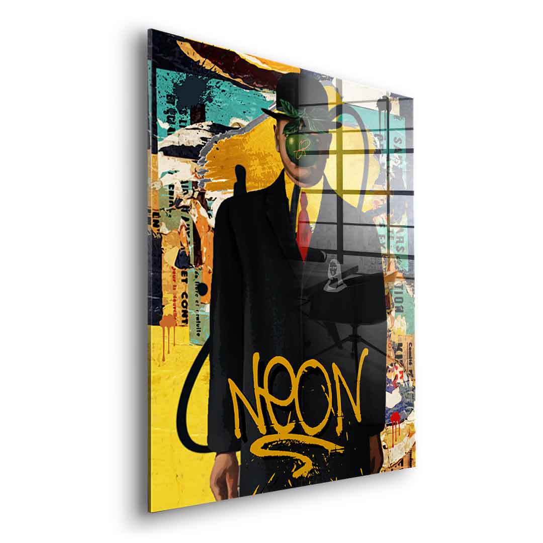 KINETIC 4 - STREETY MAGRITTE - Acrylglas