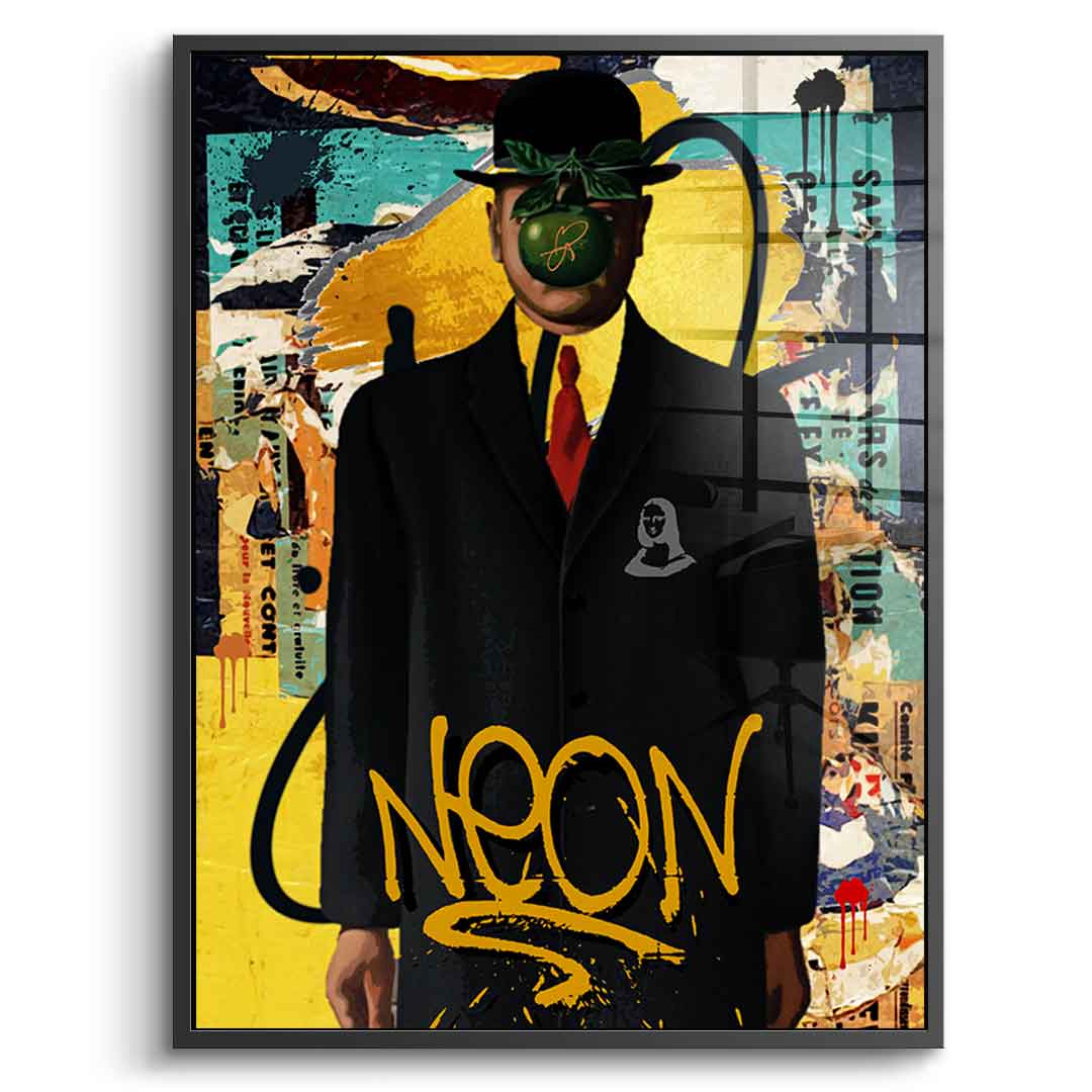 KINETIC 4 - STREETY MAGRITTE - Acrylglas